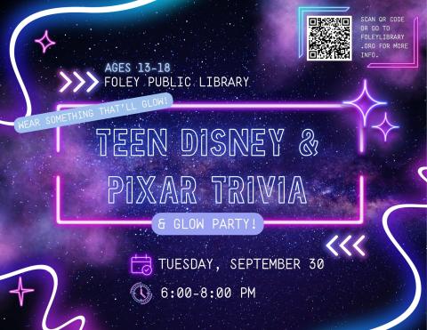 Text on a starry neon background.