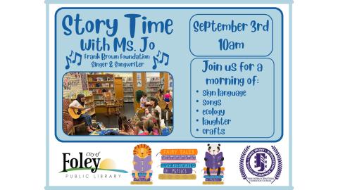 Story Time with Ms. Jo