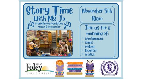 Story Time with Ms. Jo