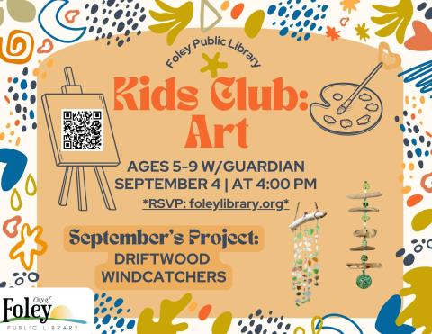 Kids Club Art September