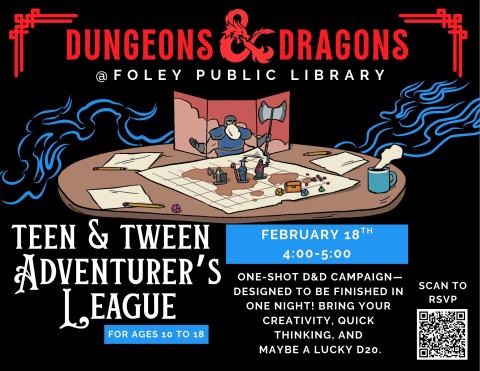 Text and D&D graphics on a black background.