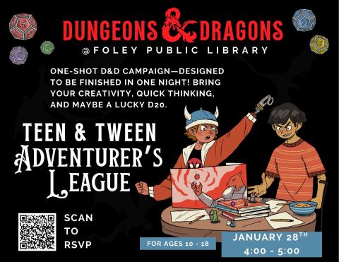 Text and D&D graphics on a black background.