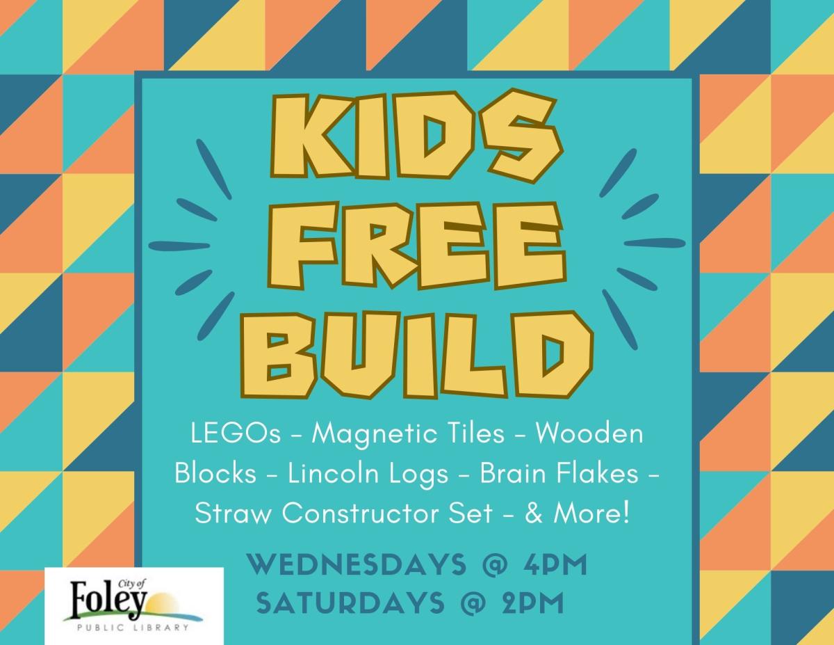 Kids Free Build Details