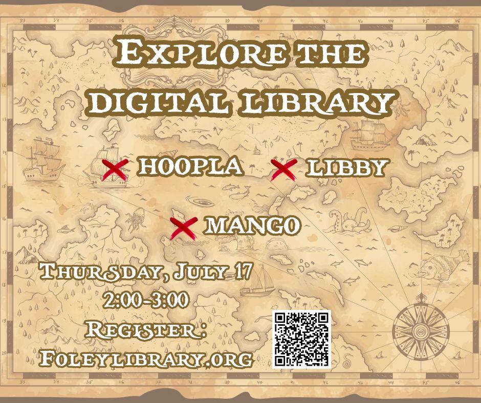 Explore the digital library Thursday July 17 2 to 3