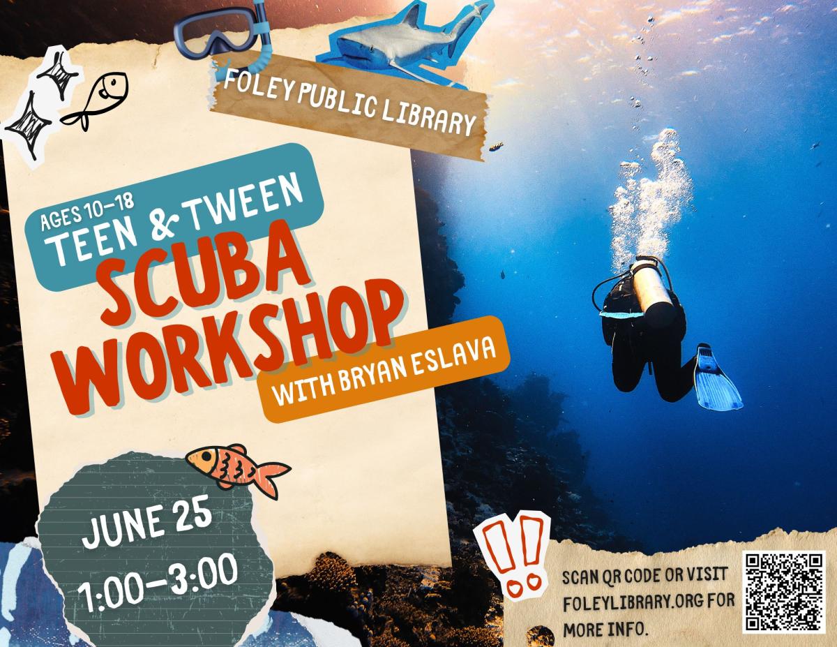 Text on an underwater background.