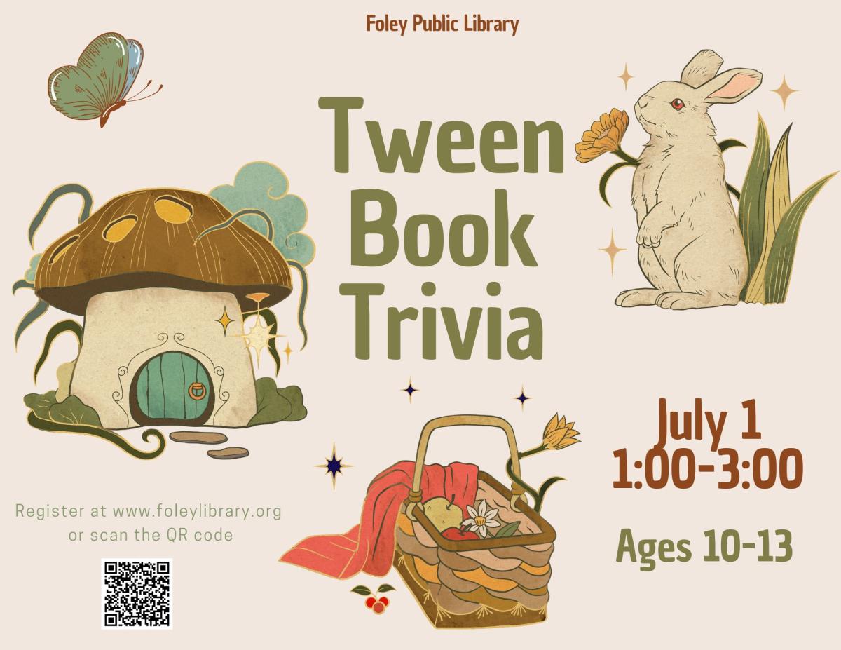 Text and nature graphics on a tan background.