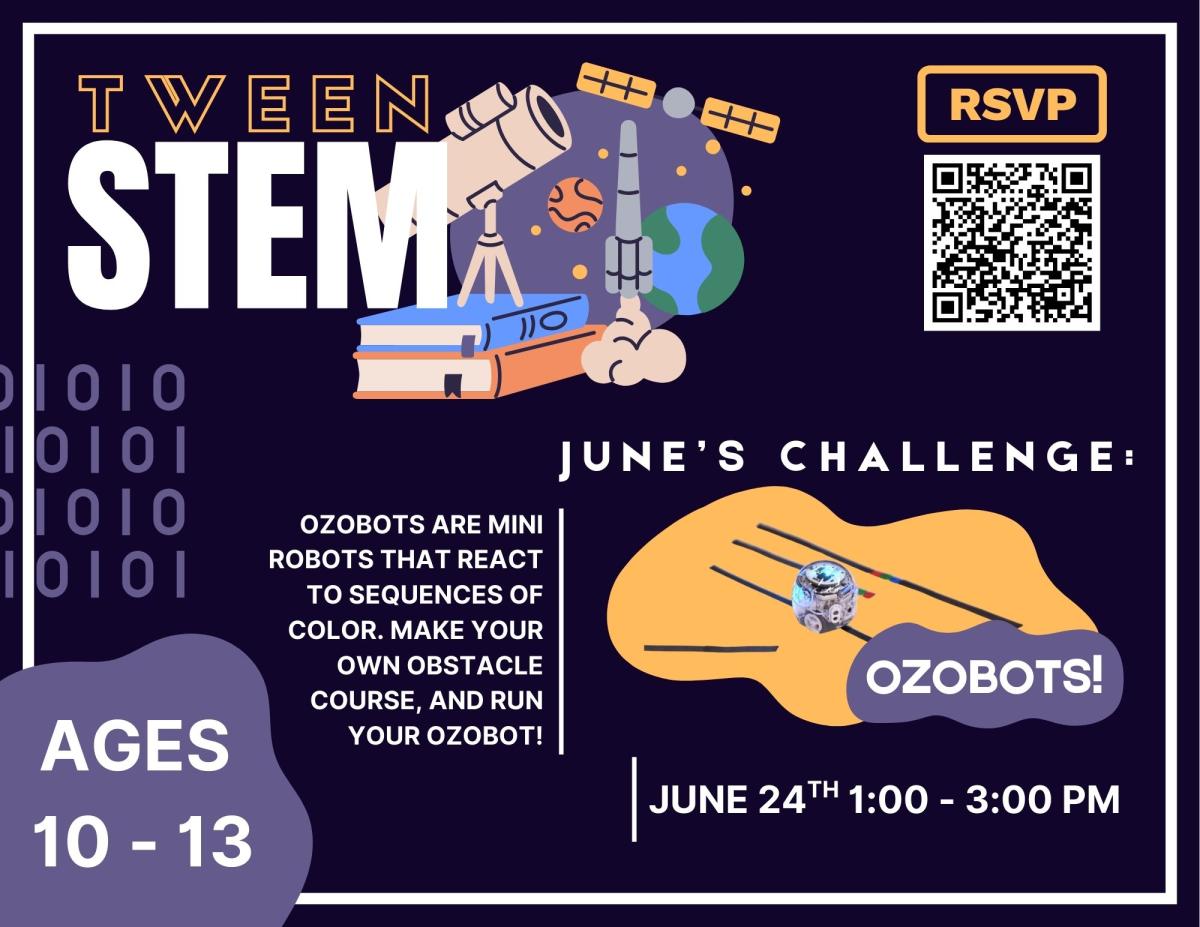 Text and graphic on blue background.