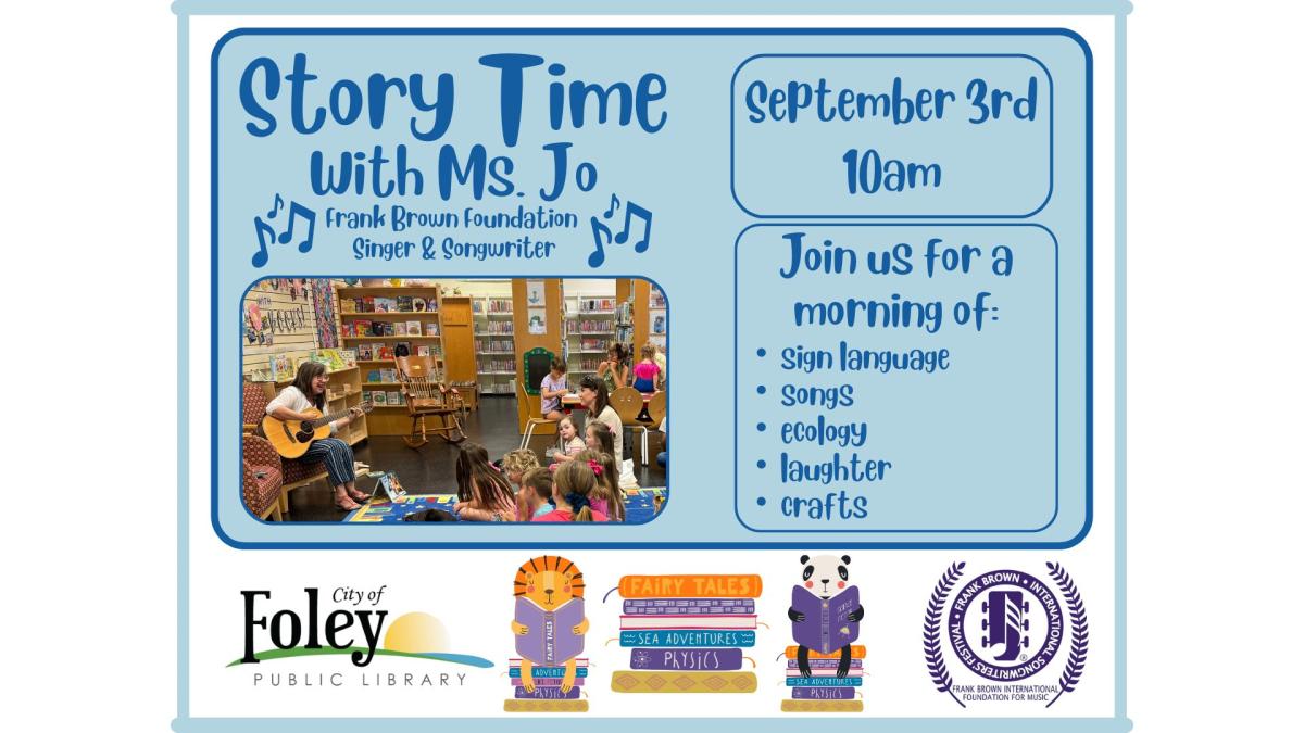 Story Time with Ms. Jo