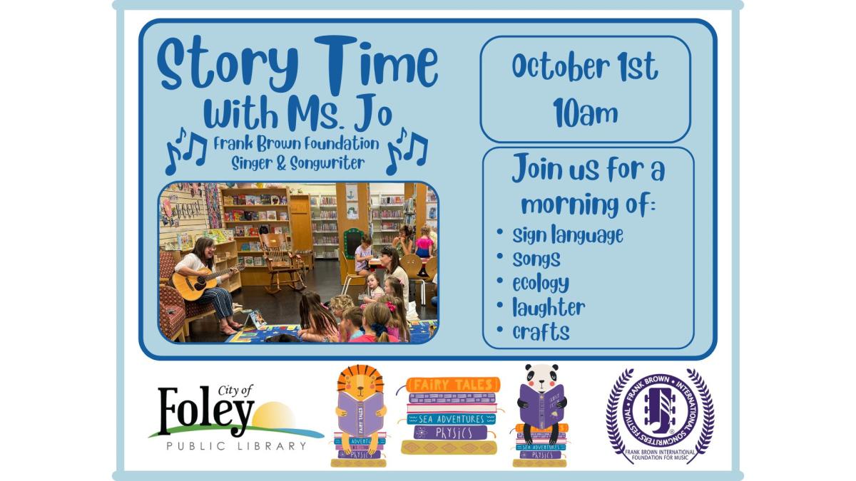 Story Time with Ms. Jo