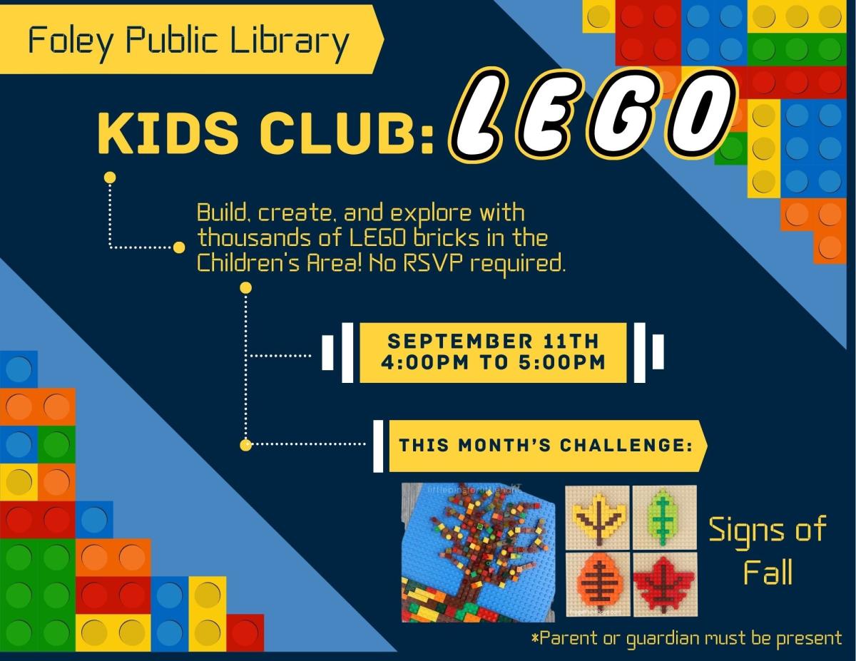Kids Club LEGO September