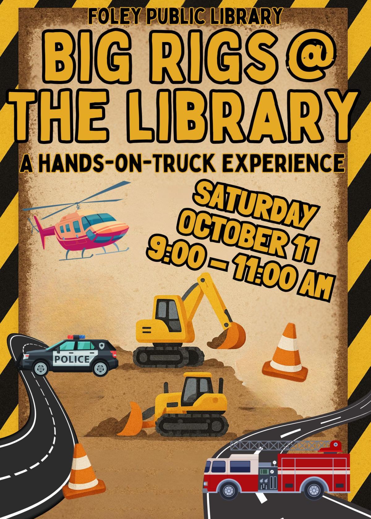 Trucks, police cars, fire trucks 