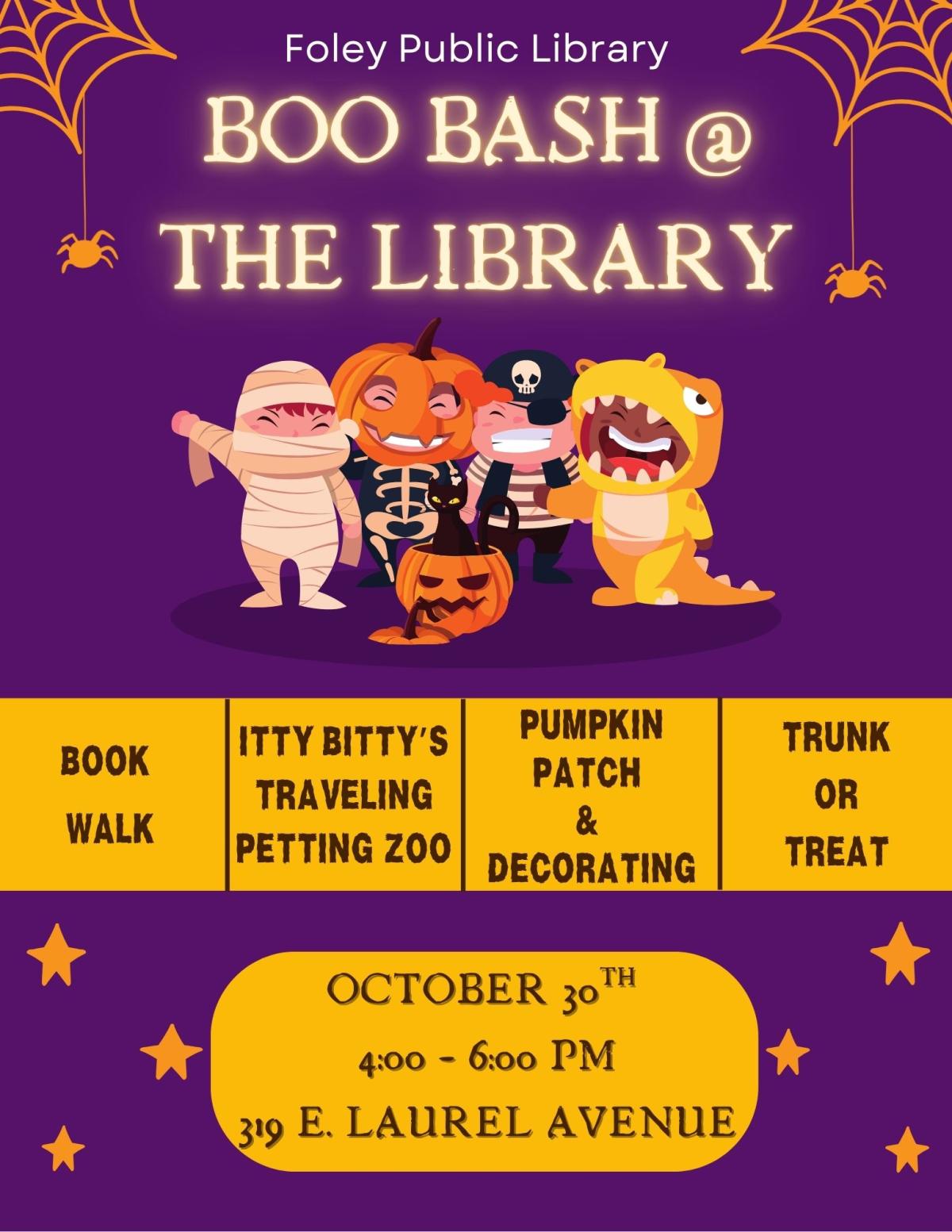 Purple and yellow Halloween Event 