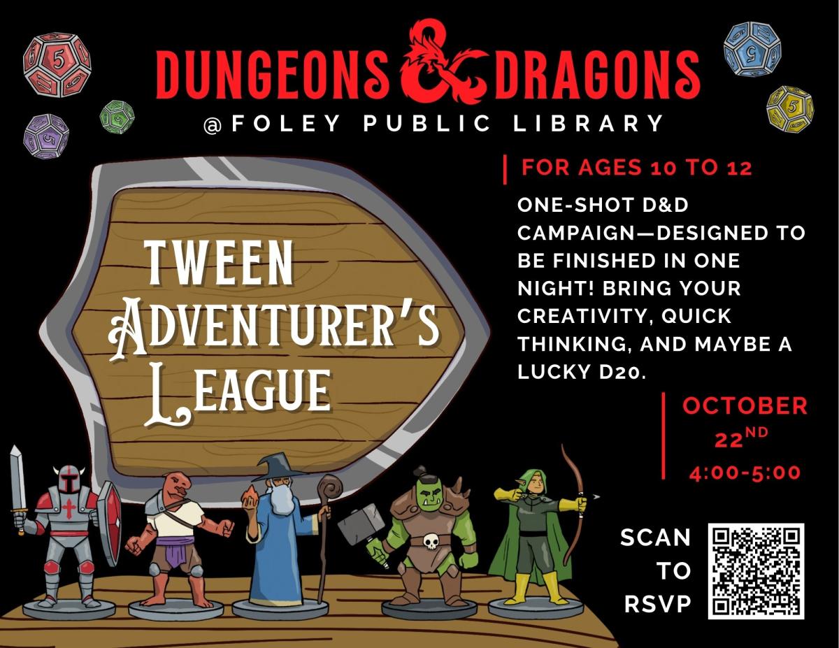 Text and D&D graphics on a black background.