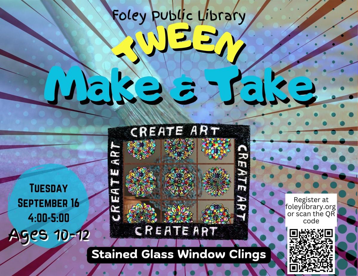 Text and mandala graphic on a blue background.